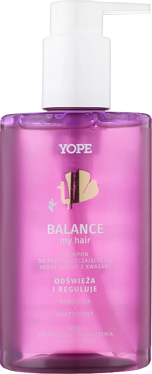 Yope Балансувальний шампунь для жирної шкіри голови Balance - фото N1