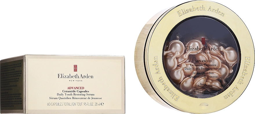 Elizabeth Arden Відновлювальна сироватка для повік (у капсулах) Advanced Ceramide Capsules Daily Youth Restoring Eye Serum - фото N1