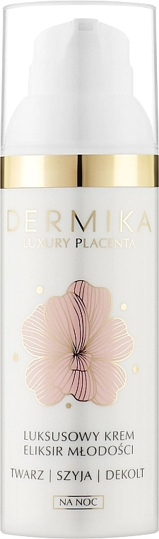Dermika Ночной крем-эликсир Luxury Placenta - фото N1