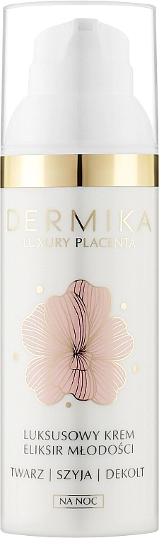 Dermika Нічний крем-еліксир Luxury Placenta - фото N1