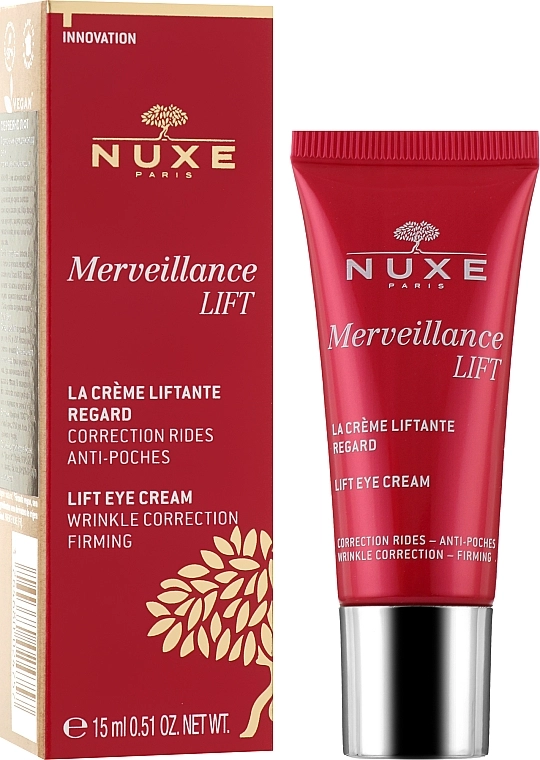 Nuxe Ліфтинг-крем для шкіри навколо очей Merveillance Lift Lift Eye Cream - фото N2