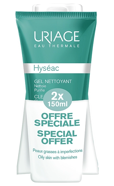 Uriage Набор Hyseac (f/gel/2x150ml) - фото N1