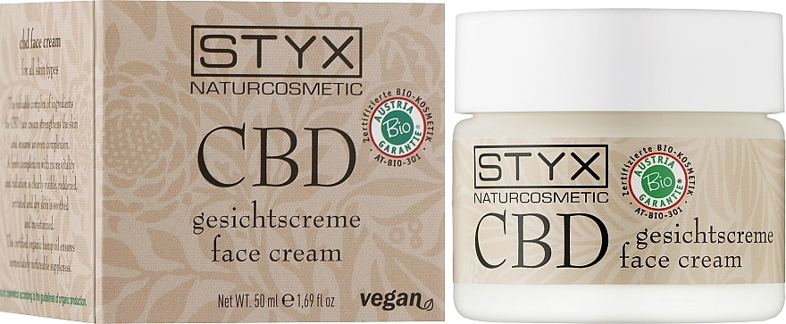 Styx Naturcosmetic Интенсивный крем для лица CBD Face Cream - фото N2