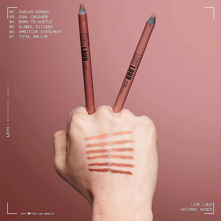 NYX Professional Makeup NYX Professional Line Loud Lip Liner Олівець для губ - фото N3