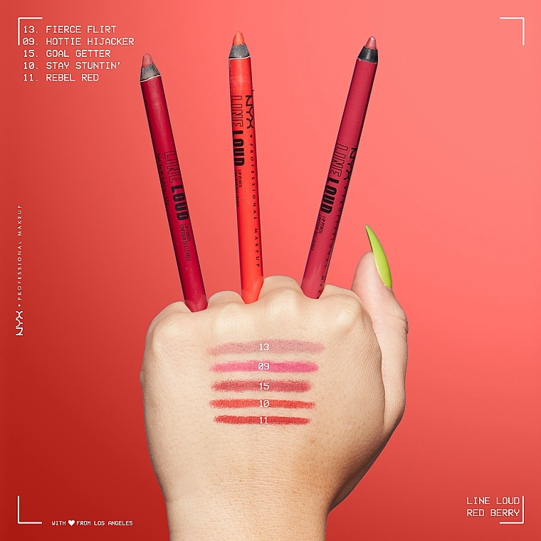 NYX Professional Makeup NYX Professional Line Loud Lip Liner Олівець для губ - фото N4