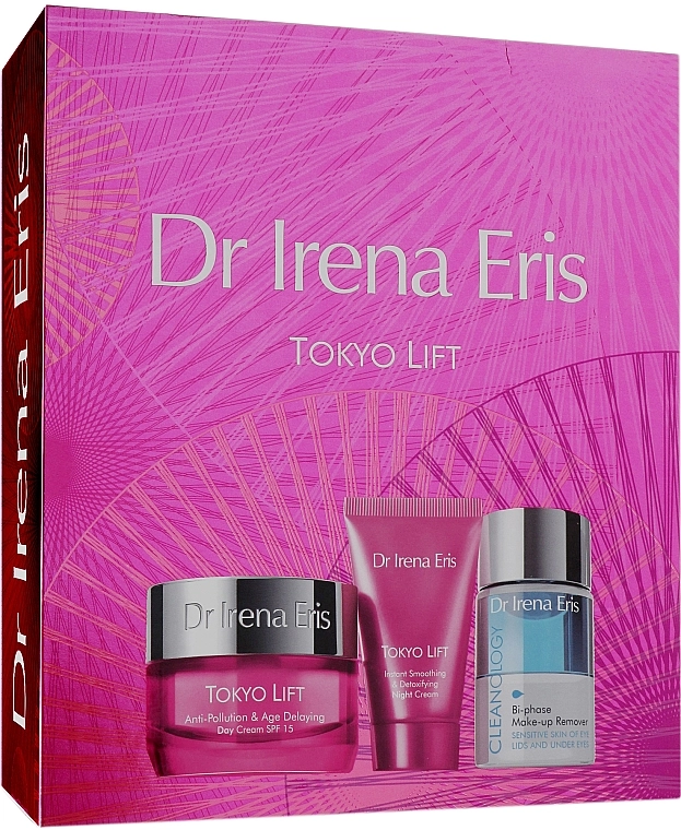 Dr Irena Eris Набор Tokyo Lift (f/cr/50ml + f/cr/30ml + mic/wat/50ml) - фото N1