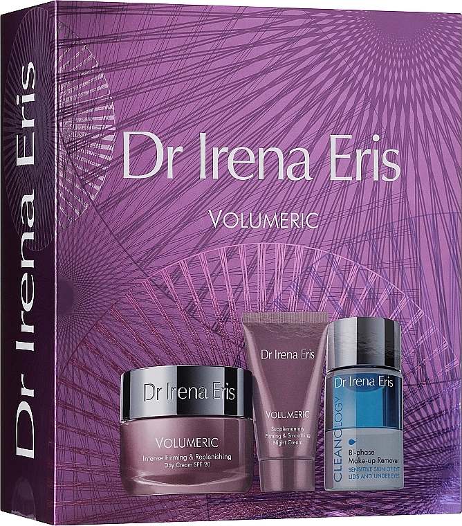 Dr Irena Eris Набір Dr. Irena Eris Volumeric (f/cr/50ml + f/cr/30ml + mic/wat/50ml) - фото N1