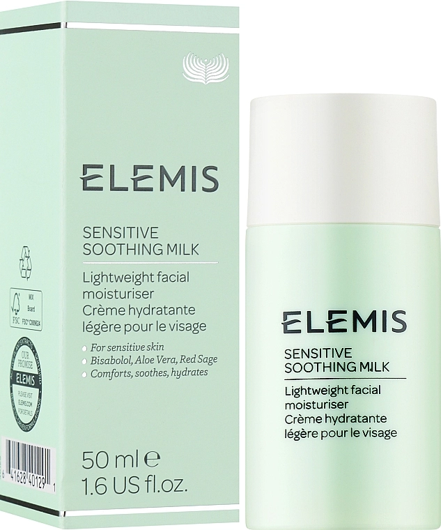 Elemis Легкий зволожувач для чутливої ​​шкіри Sensitive Soothing Milk - фото N2