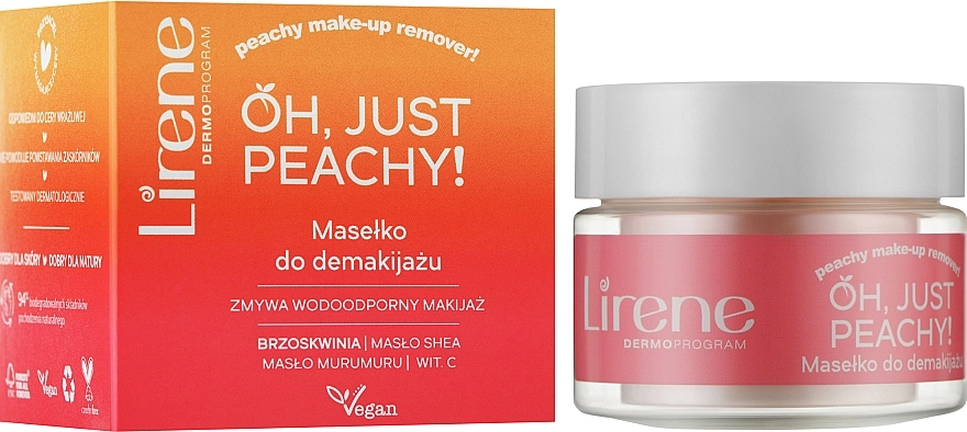 Lirene Молочко для зняття макіяжу Oh, Just Peachy! - фото N2