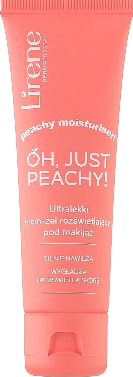Lirene Ультралегкий крем-гель для сияющего макияжа Oh, Just Peachy! - фото N1