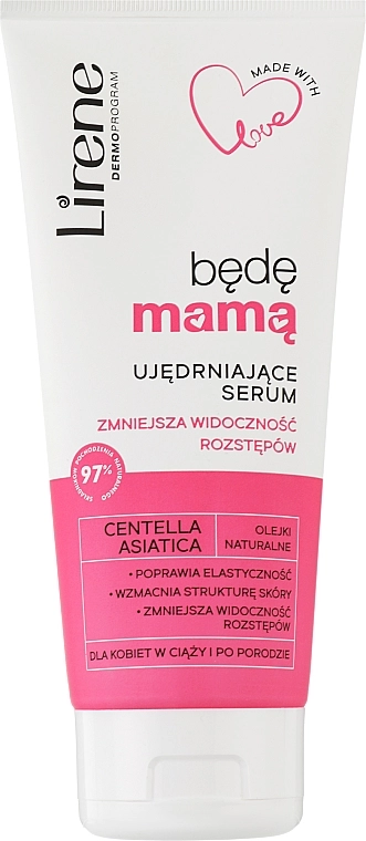 Lirene Укрепляющая сыворотка против растяжек для беременных женщин Mama Stretch Marks Serum For Pregnant Woman - фото N1