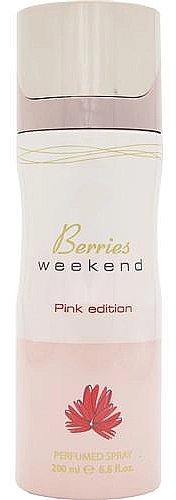 Fragrance World Berries Weekend Pink Edition Парфюмированный дезодорант - фото N1