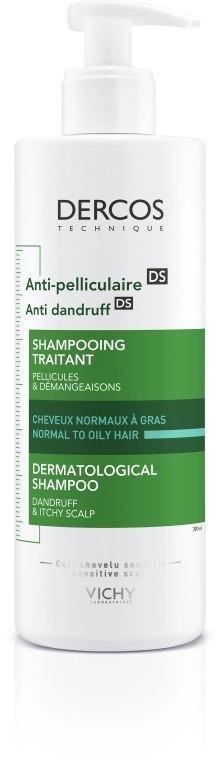 Vichy Шампунь против перхоти интенсивного действия для нормальных и жирных волос Dercos Anti-Dandruff Advanced Action Shampoo - фото N6
