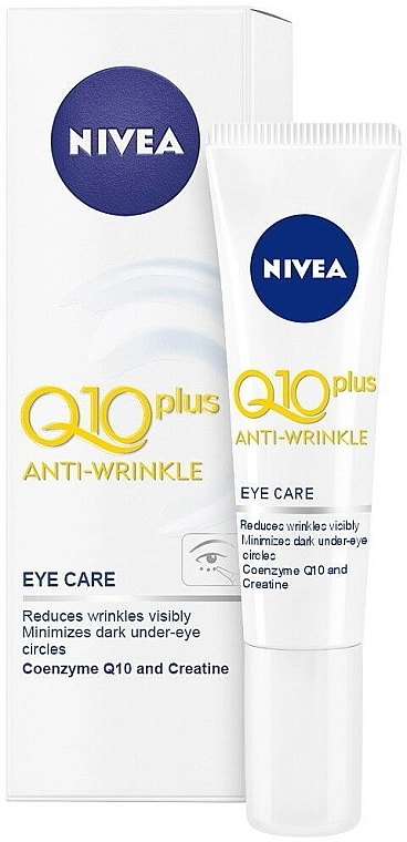 Nivea Крем для кожи вокруг глаз Q10 Plus Anti-wrinkle Eye Care - фото N1