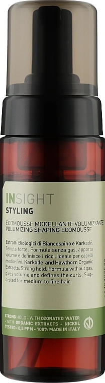 Insight Мус-еко для об'єму й моделювання волосся Styling Volumizing Ecomousse - фото N1