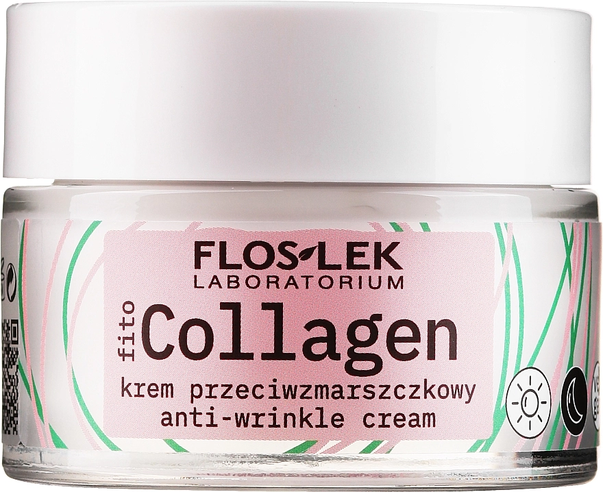 Floslek Крем проти зморщок з фітоколагеном Pro Age Cream With Phytocollagen - фото N1