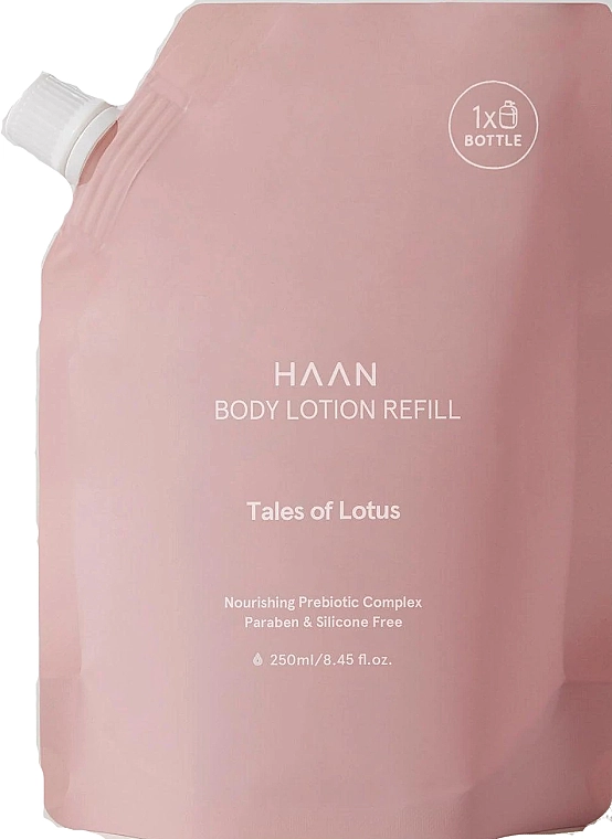 HAAN Питательный лосьон для тела с пребиотиками Tales of Lotus Body Lotion (сменный блок) - фото N1