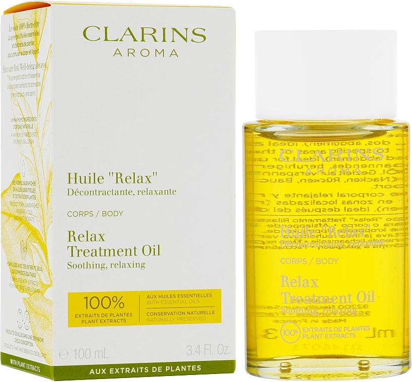 Clarins Олія для тіла "Розслаблювальна" Aroma Relax Body Treatment Oil - фото N2