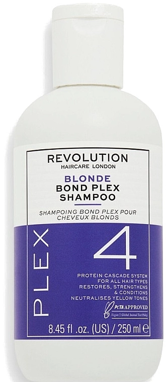 Revolution Haircare Шампунь для волосся Plex 4 Blonde Bond Plex Shampoo - фото N1