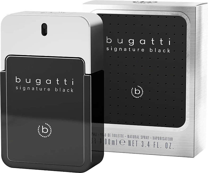 Bugatti Signature Black Туалетная вода - фото N1