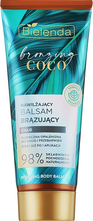 Bielenda Увлажняющий бронзирующий бальзам для тела Bronzing Coco Body Balm - фото N1