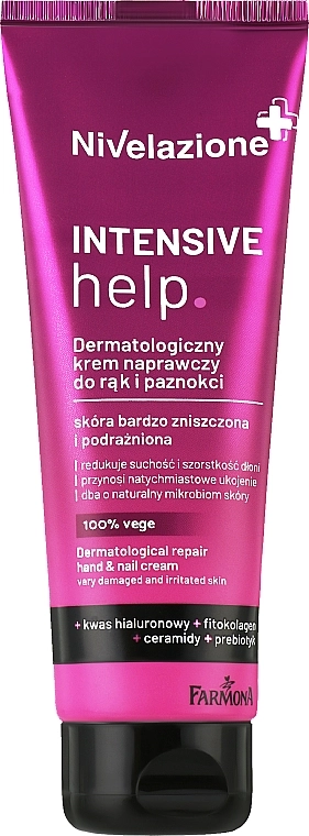 Farmona Дерматологічний крем для рук і нігтів Nivelazione Dermatological Revitalizing Hands And Nails Cream - фото N1