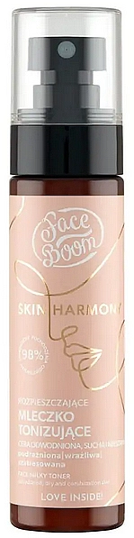 BodyBoom Тонер для обличчя FaceBoom Skin Harmony Face Milky Toner - фото N1