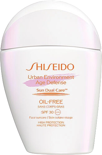 Shiseido Сонцезахисний крем для обличчя Urban Environment Age Defense Sun Dual Care SPF 30 UVA - фото N1