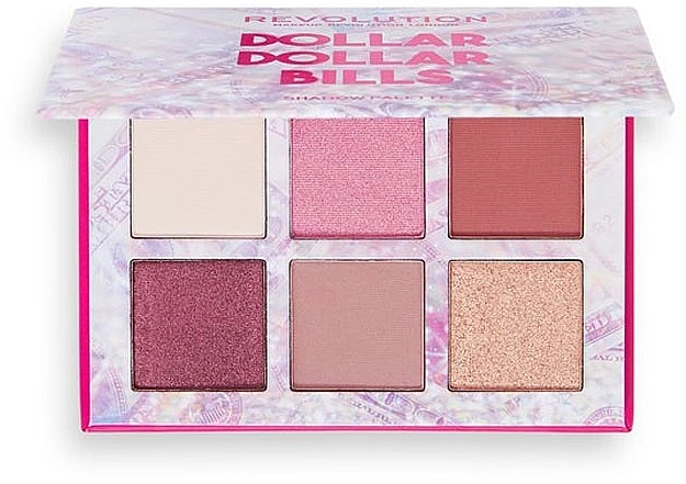 Makeup Revolution Power Shadow Palette Dollar Dollar Bills Палетка тіней для повік - фото N2