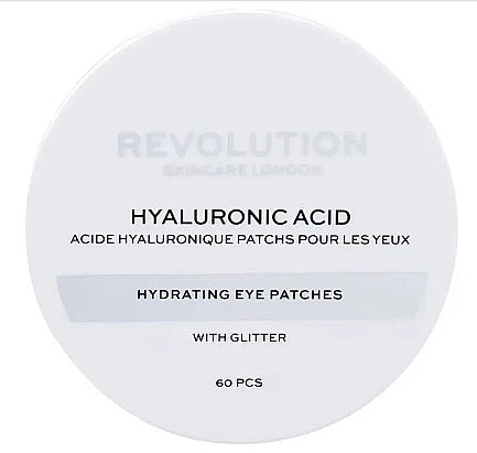 Revolution Skincare Гідрогелеві патчі з глітером Hyaluronic Acid Hydrating Eye Patches With Glitter - фото N1