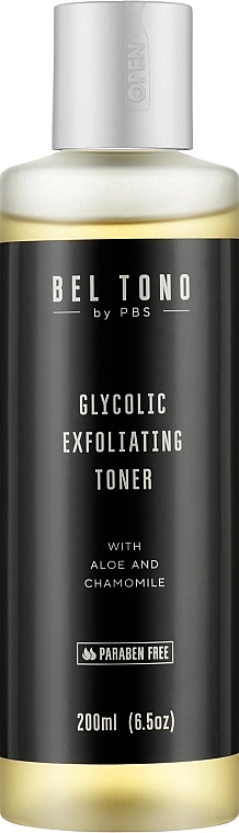 Bel Tono Гліколевий тонік "Ексфоліант" Glycolic Exfoliating Toner - фото N1