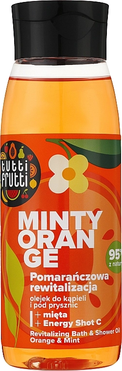 Farmona Відновлювальна олія для ванни та душу "Апельсин і м'ята" Tutti Frutti Orange And Mint Bath And Shower Oil - фото N1