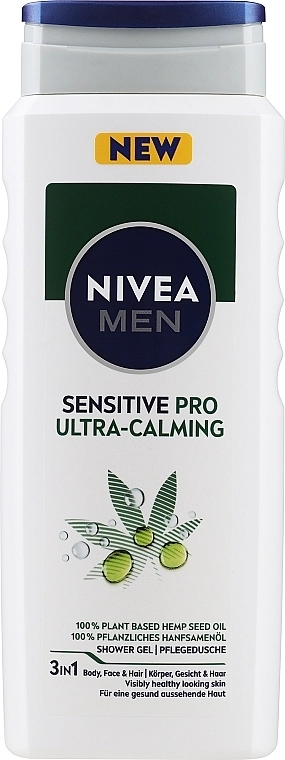 Nivea Ультразаспокійливий гель для душу Sensitive Pro Ultra Calming - фото N1