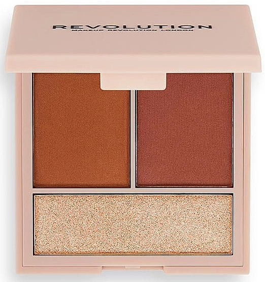 Makeup Revolution Contour Powder Palette Compact Палетка контурної пудри - фото N1