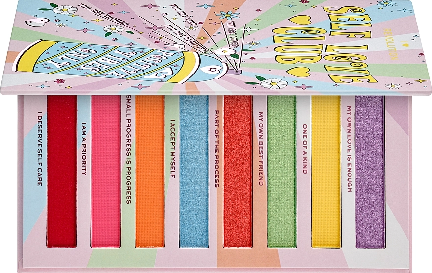 I Heart Revolution Affirmation Book Palette Палетка тіней - фото N2