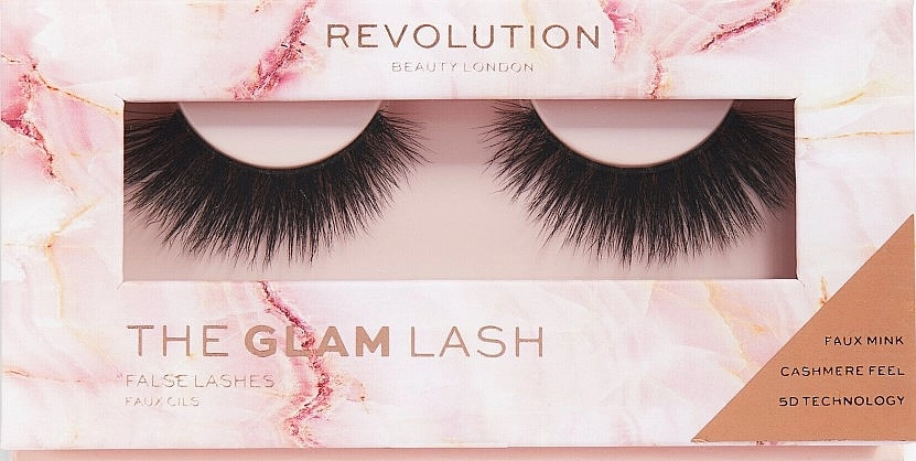 Makeup Revolution 5D Cashmere Faux Mink Lashes Glam Lash Накладные ресницы - фото N1