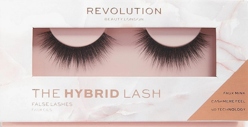 Makeup Revolution 5D Cashmere Faux Mink Lashes Hybrid Lash Накладные ресницы - фото N1