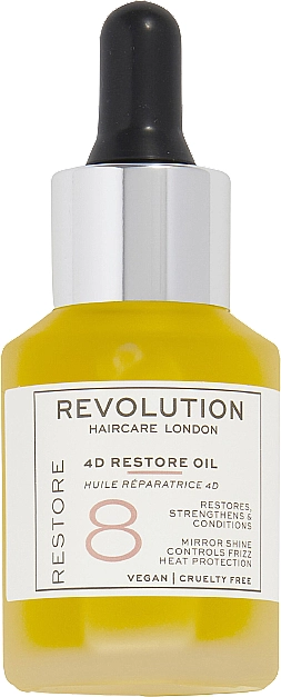 Revolution Haircare Олія для волосся 8 4D Restore Oil - фото N1