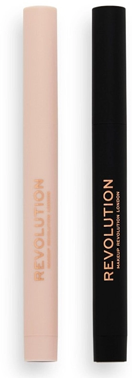 Makeup Revolution Contour & Shadow Crayons (eye/cr/2x1,2g) Набір олівців для контуру та оформлення очей - фото N1