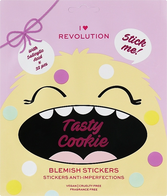 I Heart Revolution Очищувальні смужки для обличчя Tasty Cookie Blemish Stickers - фото N1