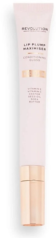 Makeup Revolution Rehab Lip Plump Maximiser Conditioning Gloss Кондиціонер для губ - фото N1