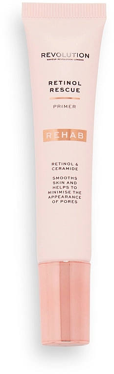 Makeup Revolution Rehab Retinol Rescue Primer Праймер для лица, скрывающий поры и несовершенства кожи - фото N1