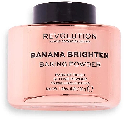 Makeup Revolution Banana Brighten Baking Powder Пудра для обличчя - фото N1