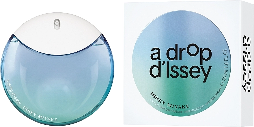 Парфюмированная вода женская - Issey Miyake A Drop D'Issey Fraiche, 50 мл - фото N3