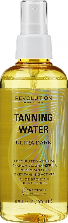 Makeup Revolution Спрей для загара Tanning Spray Ultra Dark - фото N1