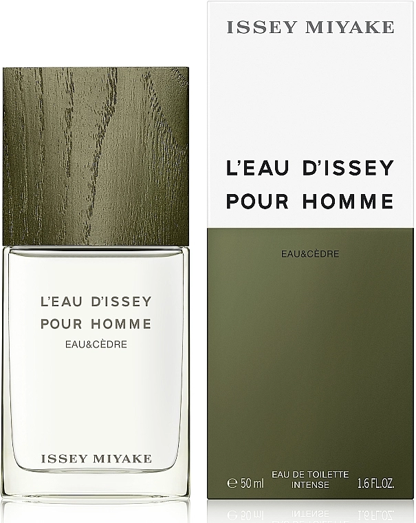 Issey Miyake L’Eau D’Issey Pour Homme Eau & Cedre Intense Туалетная вода - фото N4