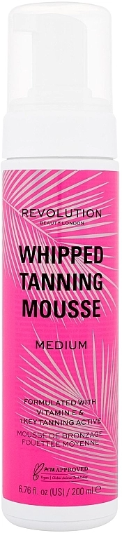 Makeup Revolution Мус-автозасмага Whipped Tanning Mousse Medium - фото N1