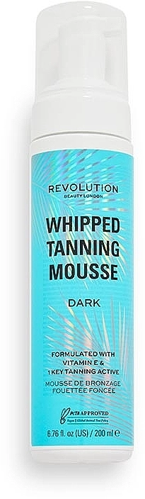 Makeup Revolution Мус-автозасмага Whipped Tanning Mousse Dark - фото N1