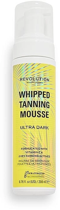 Makeup Revolution Мусс-автозагар Whipped Tanning Mousse Ultra Dark - фото N1