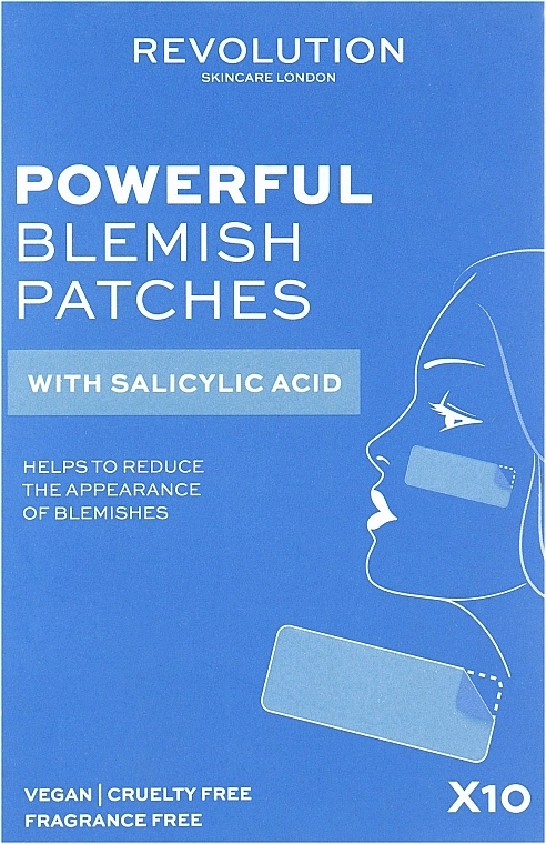 Revolution Skincare Патчі проти висипу Powerful Salicylic Acid Blemish Patches - фото N1